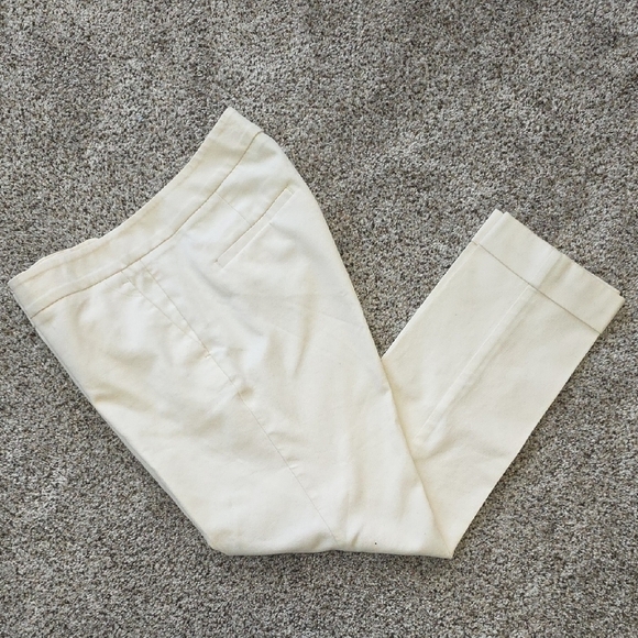 Ann Taylor Pants - Ann Taylor Cream Signature Pants